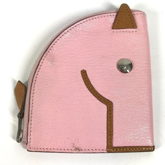 HERMES Pink Wallet - Picture 4 of 11